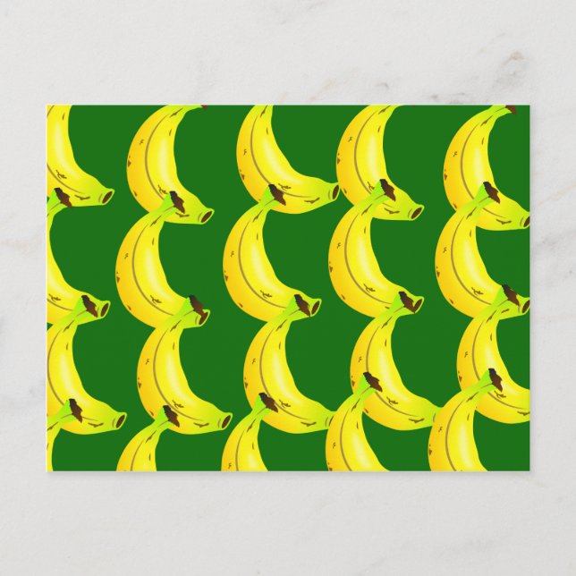Cartão Postal Banana Wallpaper (Frente)