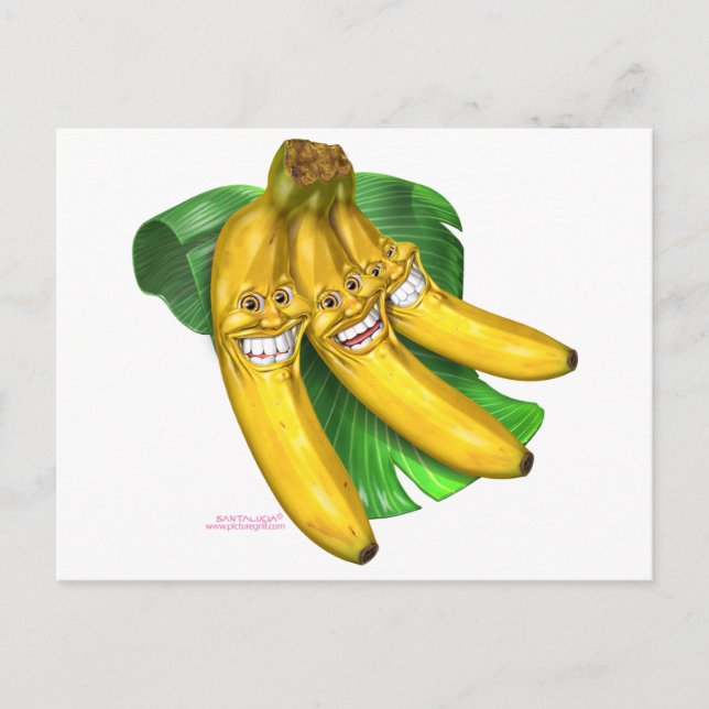 Cartão Postal bananas (Frente)