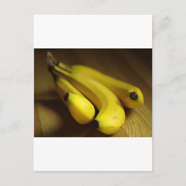 CARTÃO POSTAL BANANAS AMARELAS SAUDÁVEIS (Frente)
