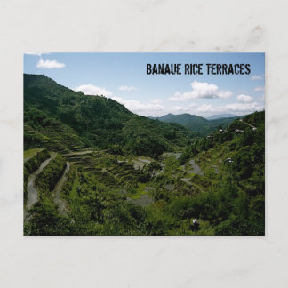 Cartão Postal Banaue Rice Terraces