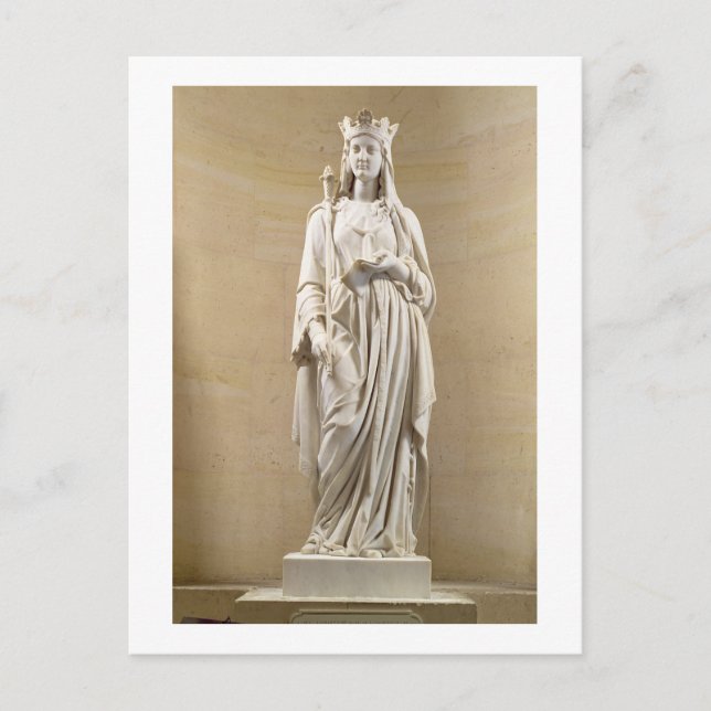 Cartão Postal Banche de Castela (1188-1252) Rainha de França, 18 (Frente)