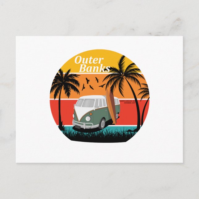 Cartão Postal bancos externos (Frente)