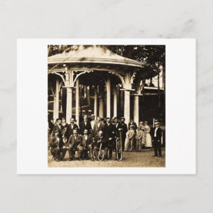 Cartão Postal Banda de latão em Saratoga Primaveras, Nova Iorque