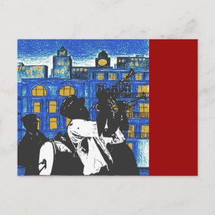 Cartão Postal Banda de latão, Nova Orleans