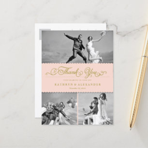 Cartão Postal Banda Escalada E Casamento De Fotos De Script Obri