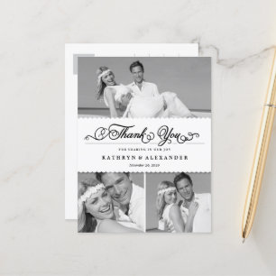 Cartão Postal Banda Escalada E Casamento De Fotos De Script Obri