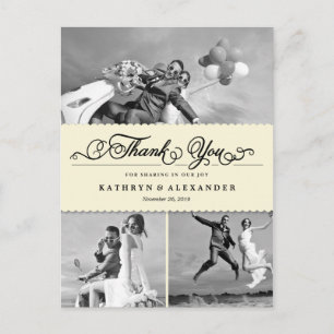 Cartão Postal Banda Escalada E Casamento De Fotos De Script Obri