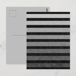 Cartão Postal Bandas De Camuflagem Preta E Cinza Texturizadas