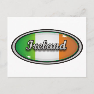 Cartão Postal Bandeira 1 de Ireland