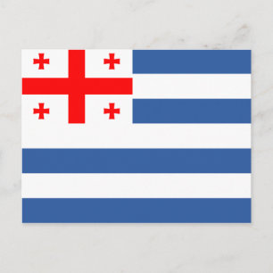 Cartão Postal Bandeira Adjara Patriótica