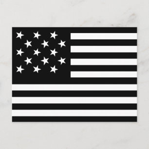 Cartão Postal Bandeira Americana de 15 Estrelas
