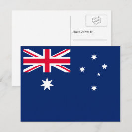 Cartão Postal Bandeira Australiana, Bandeira da Austrália