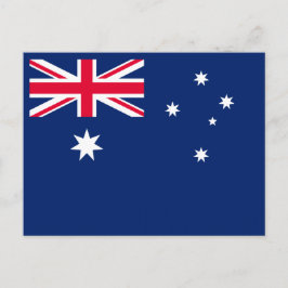 Cartão Postal Bandeira Australiana, Bandeira da Austrália