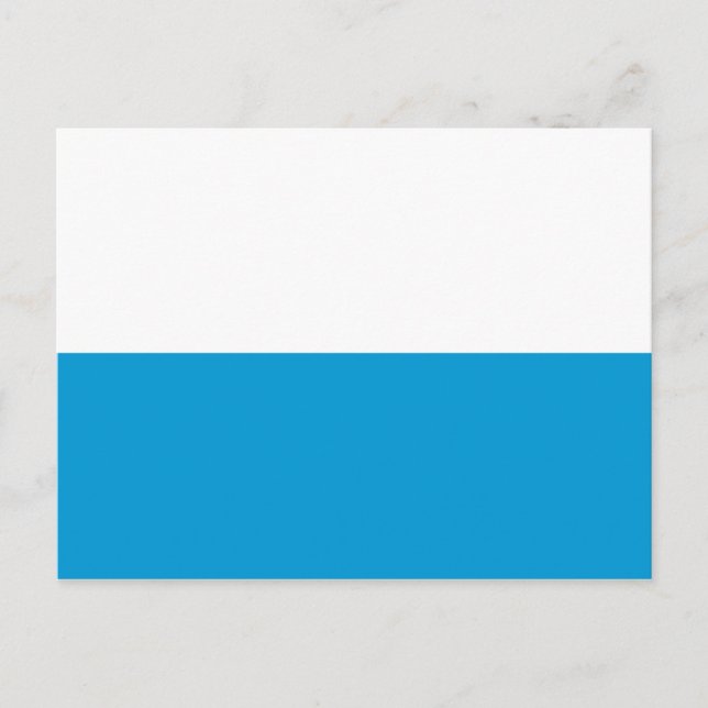 Cartão Postal Bandeira Bavariana (Frente)