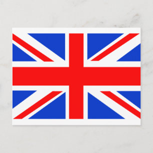 Cartão Postal Bandeira Britânica