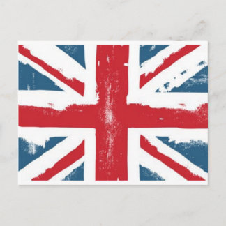 Cartão Postal Bandeira Britânica