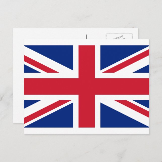 Cartão Postal Bandeira Britânica, Bandeira da Irlanda do Norte (Frente/Verso)