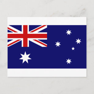 Cartão Postal Bandeira da Austrália