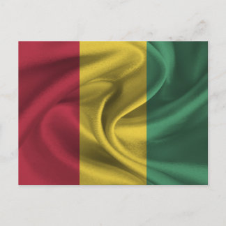 Cartão Postal Bandeira da Guiné
