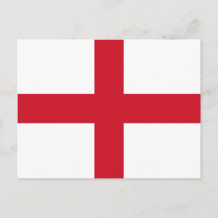 Cartão Postal Bandeira da Inglaterra