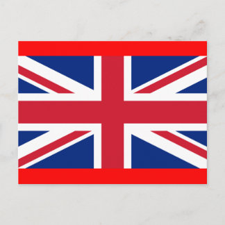 Cartão Postal bandeira da Inglaterra