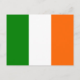 Cartão Postal Bandeira da Irlanda