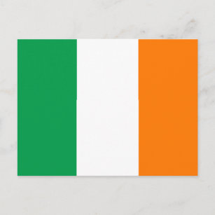 Cartão Postal Bandeira da Irlanda