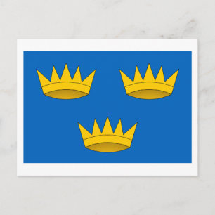 Cartão Postal Bandeira da Província de Munster