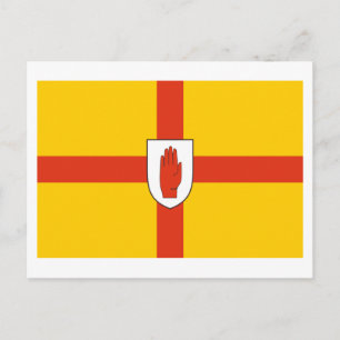 Cartão Postal Bandeira da província de Ulster