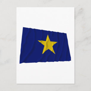 Cartão Postal Bandeira da República do Texas