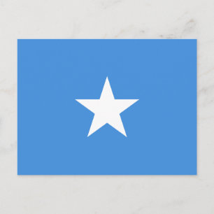 Cartão Postal Bandeira da Somália