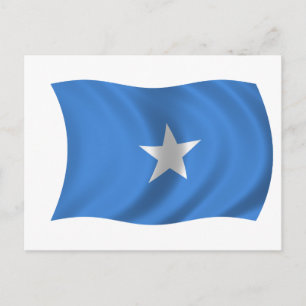 Cartão Postal Bandeira da Somália