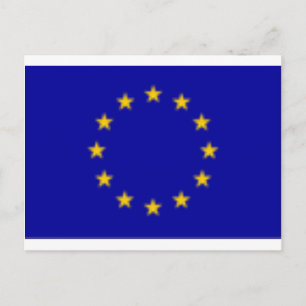 Cartão Postal Bandeira da UE
