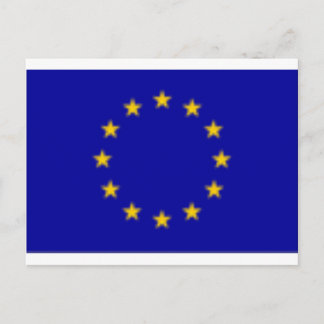 Cartão Postal Bandeira da UE