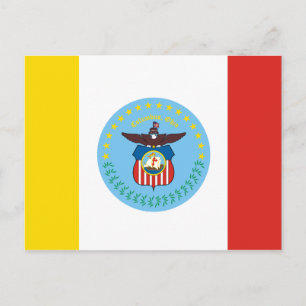 Cartão Postal Bandeira de Columbus, Ohio