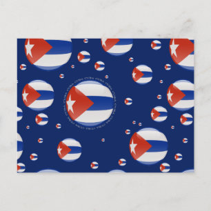 Cartão Postal Bandeira de Cuba