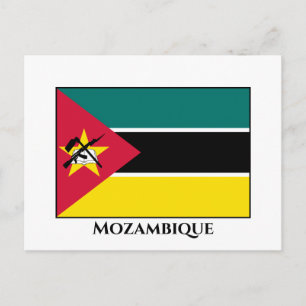 Cartão Postal Bandeira de Moçambique