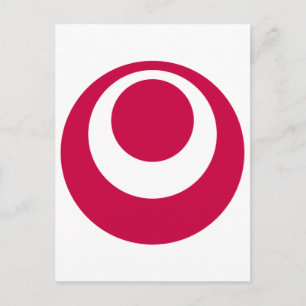 Cartão Postal Bandeira de Okinawa