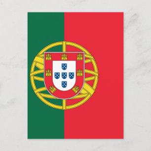 Cartão Postal Bandeira de Portugal