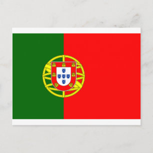 Cartão Postal Bandeira de Portugal