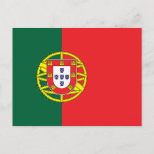 Cartão Postal Bandeira de Portugal
