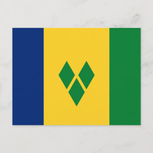 Cartão Postal Bandeira de São Vicente
