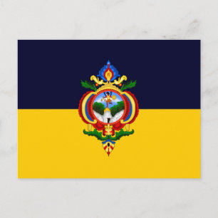 Cartão Postal Bandeira de Tegucigalpa, Honduras