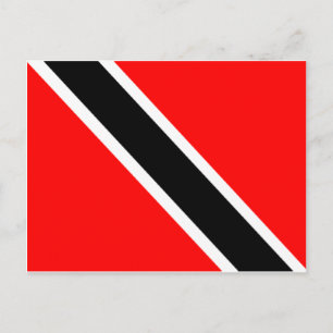 Cartão Postal Bandeira de Trinidad