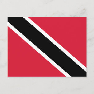 Cartão Postal Bandeira de Trinidad e Tobago