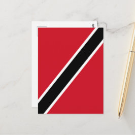 Cartão Postal Bandeira de Trinidad e Tobago