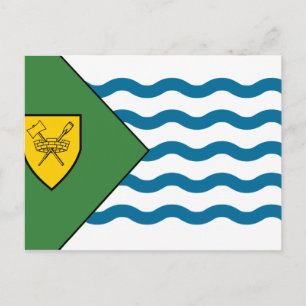 Cartão Postal Bandeira de Vancouver (Canadá)