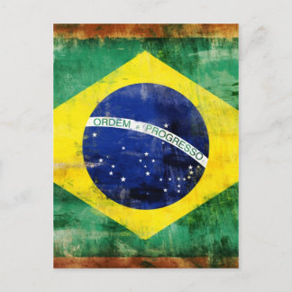 Cartão Postal Bandeira do Brasil