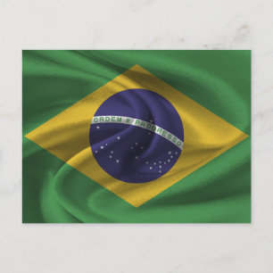 Cartão Postal Bandeira do Brasil