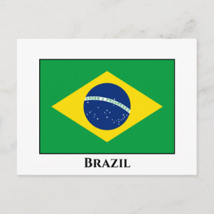 Cartão Postal Bandeira do Brasil (brasileiro)